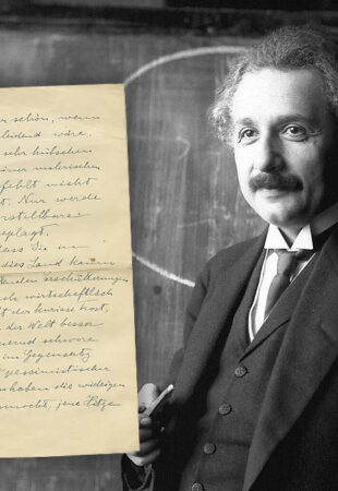 Albert Einstein et les limites du pacifisme avec trois extraits de sa correspondance