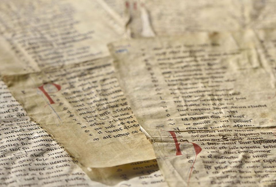 Le Manuscrit d'Annonay, vers 1220. © De Baecque et Associés (Expertise : Emmanuel Lorient).