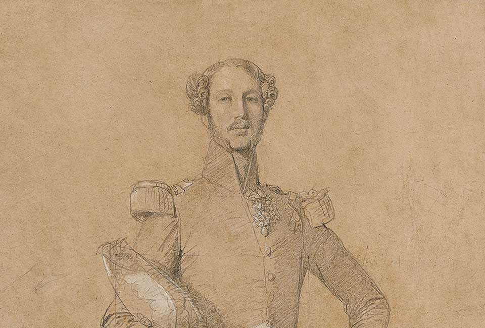 Portrait aux trois-quarts de Ferdinand, duc d'Orléans, 1841. © Roquigny / Studio Sebert