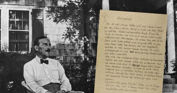 Stefan Zweig à New York, en 1941.