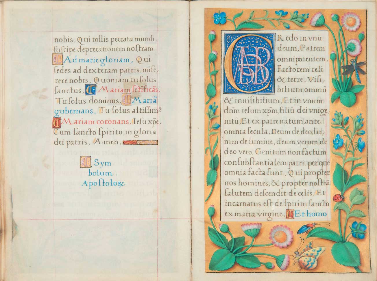 Livre de prières tourangeau du XVIe siècle réalisé par le Maître de Claude de France. © OVV Thierry de Maigret
